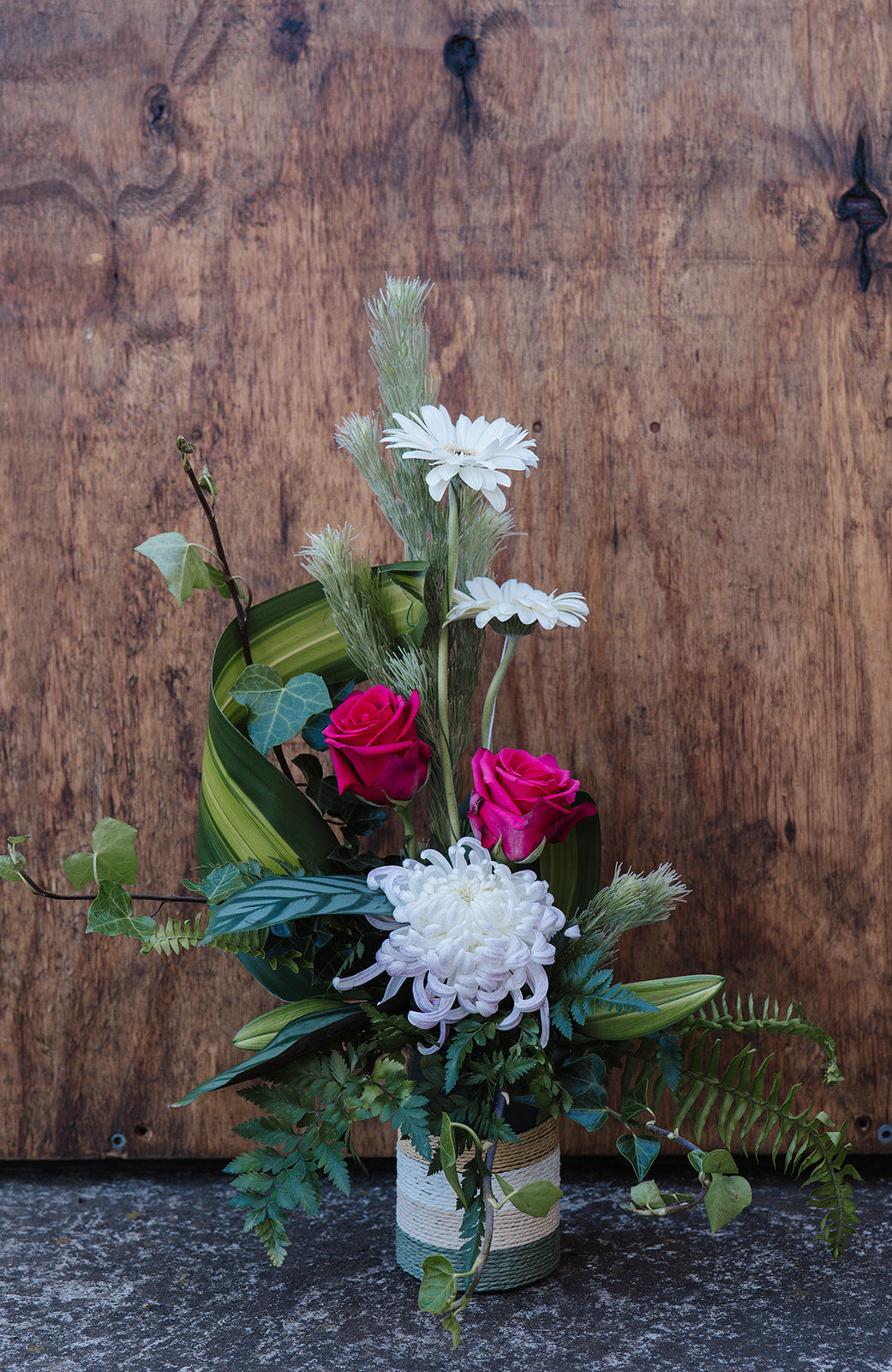 Seasonal Modern Vase Arrangement