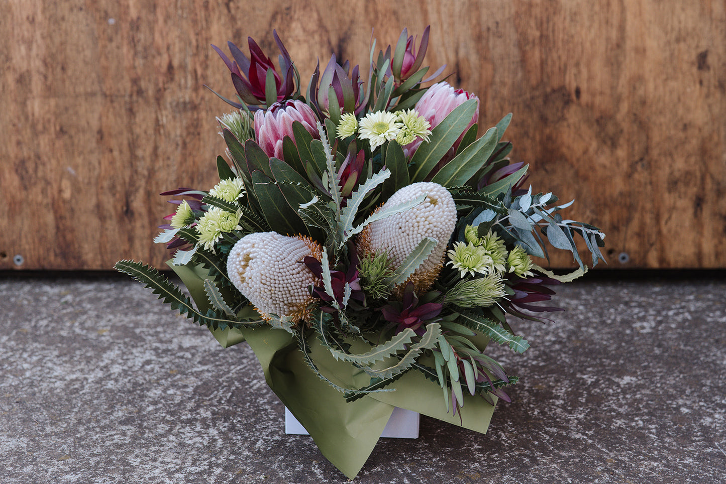 Seasonal Native Box Arrangement